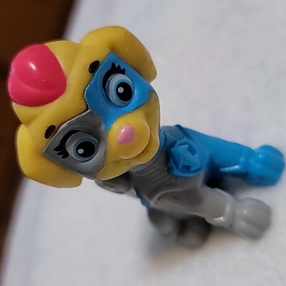 Paw Patrol Mighty Pups Super Paws Twins Power Split Trike Vehicle & Ella Figure - Picture 12 of 14